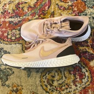 Nike Revolution rose gold women sneakers